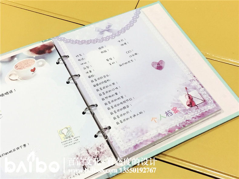 第二代貼照片手寫贈言式同學(xué)錄